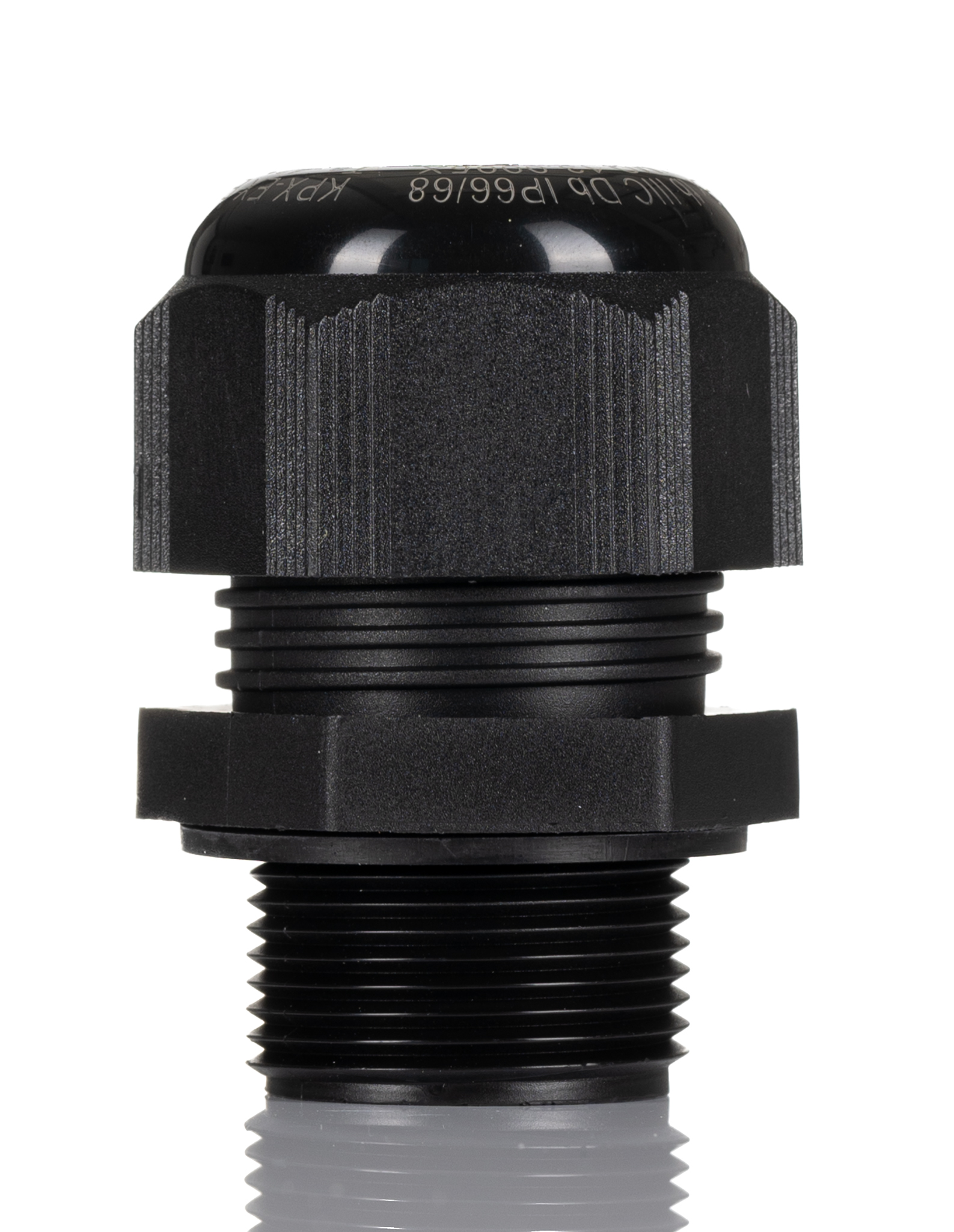 Kopex-EX CGM Series Black Nylon Cable Gland, M25 Thread, 13mm min., 18mm max., IP66, IP68