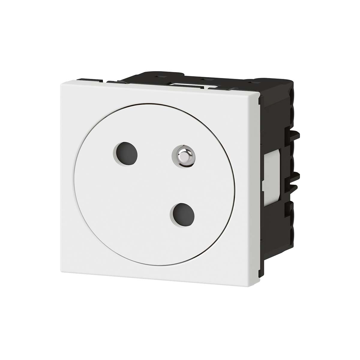 Legrand Mosaic White 1 Gang Plug Socket, 16A, Indoor Use