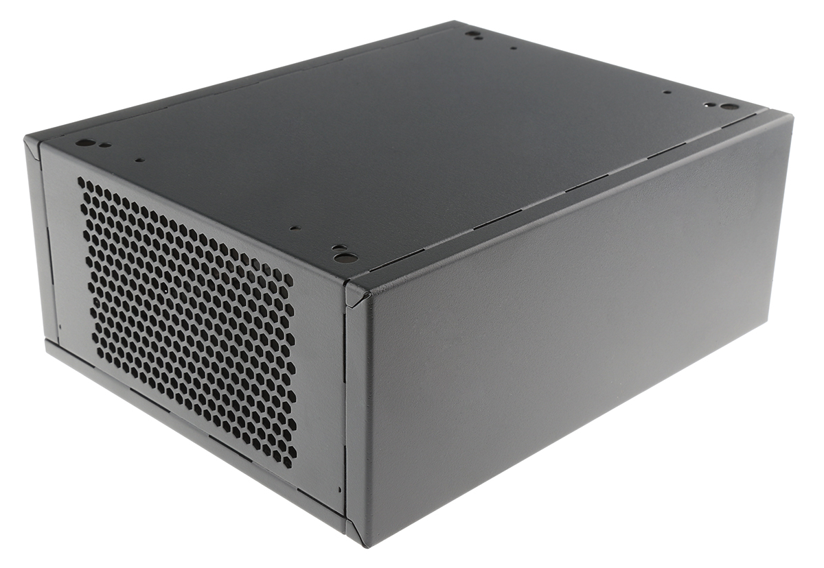 nVent SCHROFF, 2U, 19-Inch Rack Mount Case, Interscale M Ventilated, 88 x 221 x 177mm