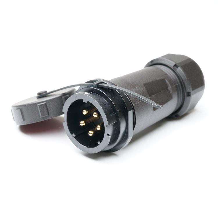 RS PRO Industrial Circular Connector, 5 Contacts, In-Line Cable Mount, SY21 Connector, Socket, Male, IP67, SY21 Series