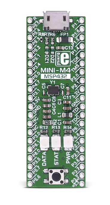 MikroElektronika MINI-M4 for MSP432 MCU Add On Board MIKROE-2682