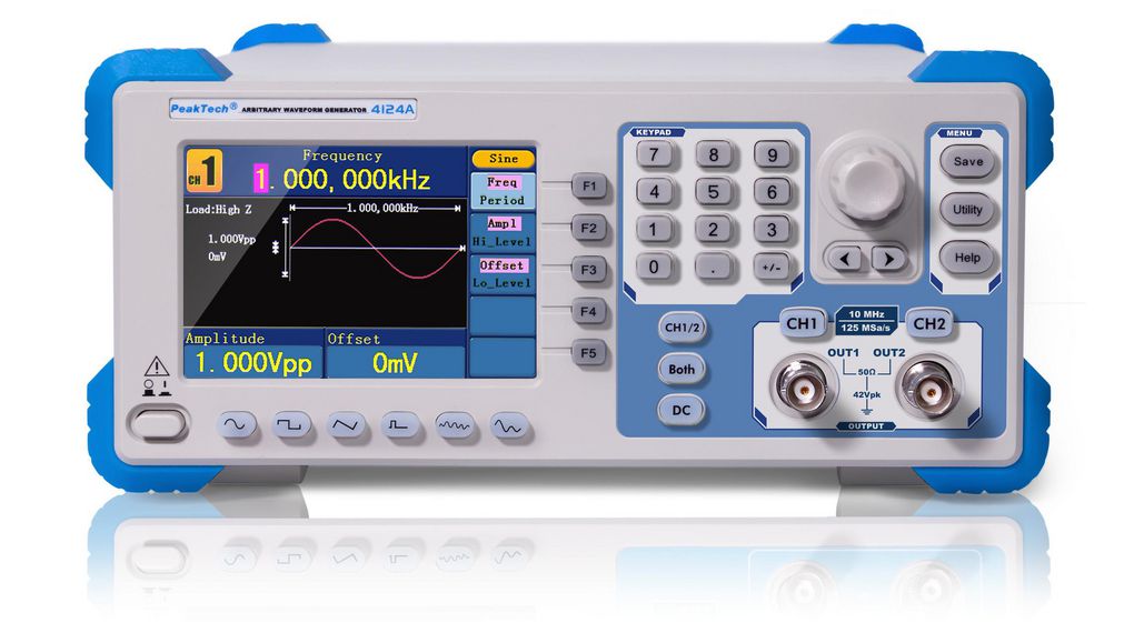 PeakTech P 4124 A Function Generator