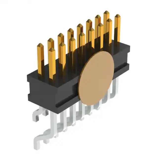 Samtec FTSH Series Vertical Through Hole PCB Header, 16 Contact(s), 1.27 mm Pitch, 2 Row, Unshrouded