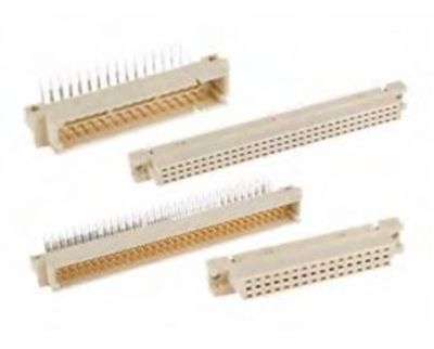 Amphenol Communications Solutions DIN 41612 96 Way 2.54mm Pitch, 3 Row, Vertical DIN 41612 Connector Receptacle