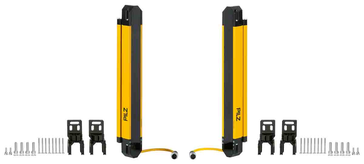 Pilz PSEN opII4F Series Light Curtain Receiver, Transmitter, 14mm Resolution