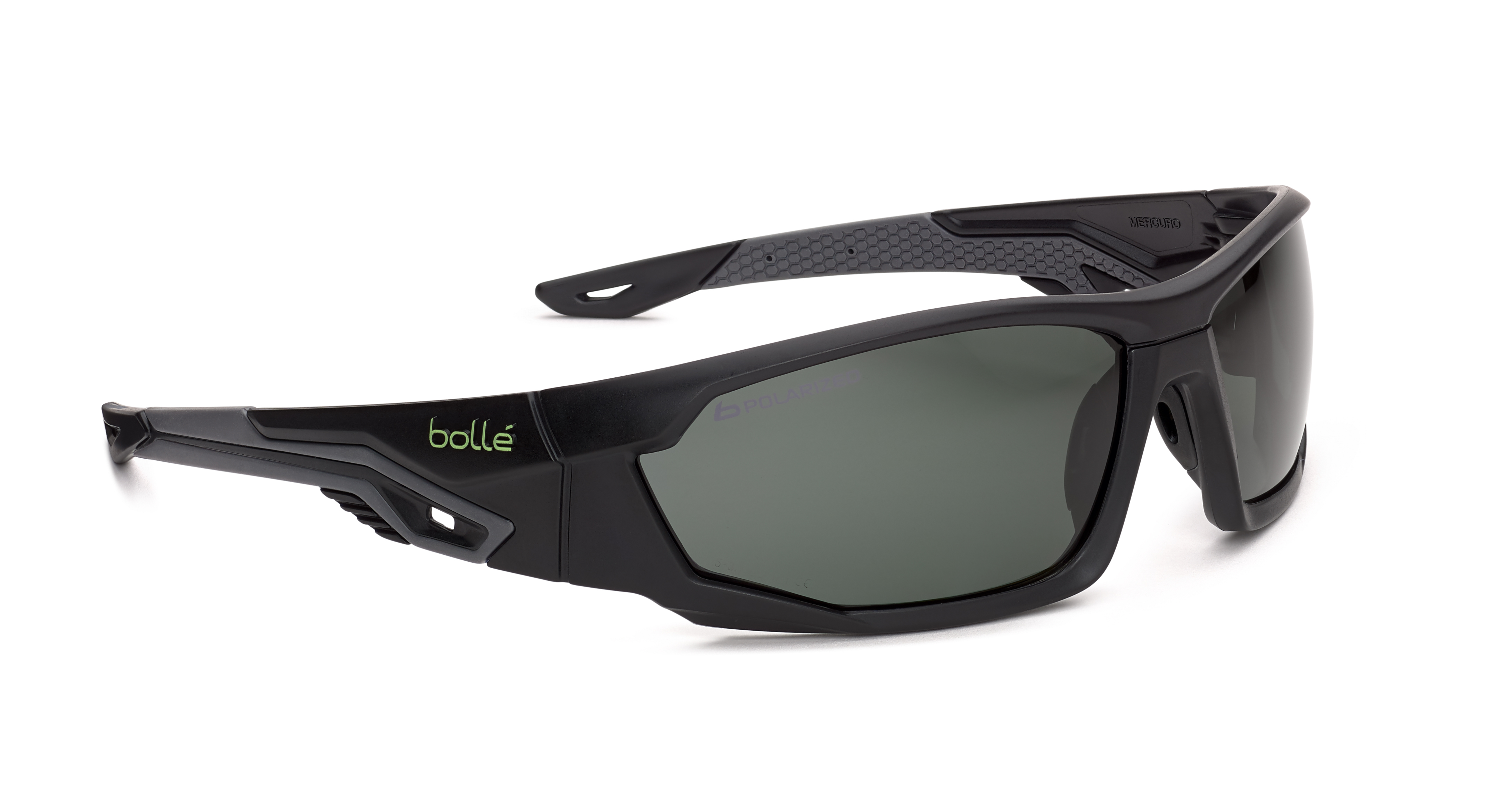 Bolle Safety MERCURO Safety Glasses, Smoke PC Lens