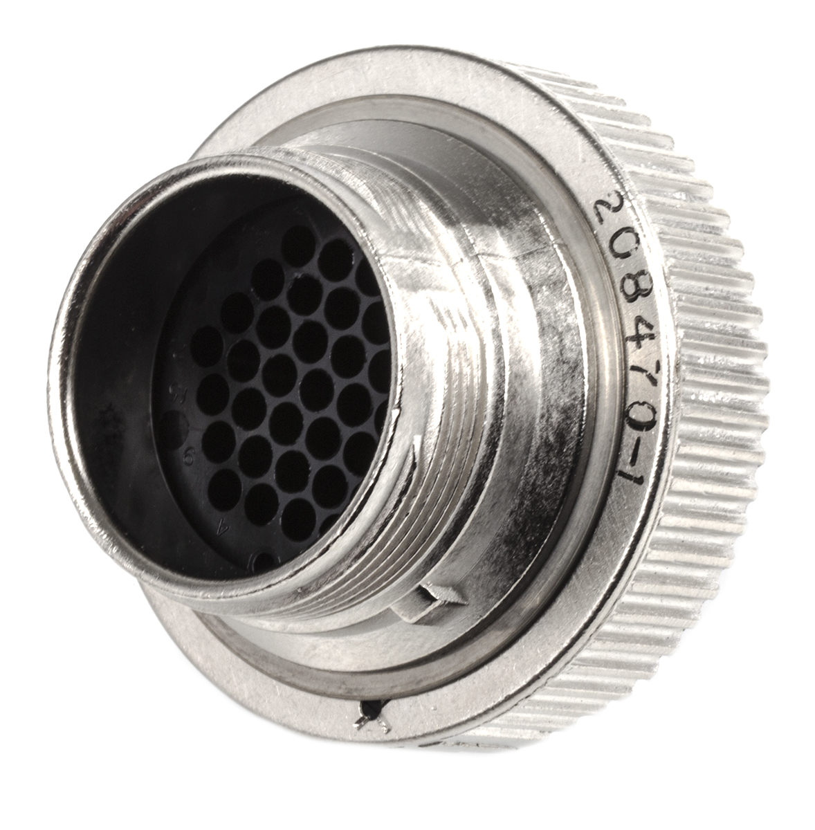 TE Connectivity Circular Connector, 37 Contacts, Cable, Standard Connector, Plug, Female, IP67, CMC Series