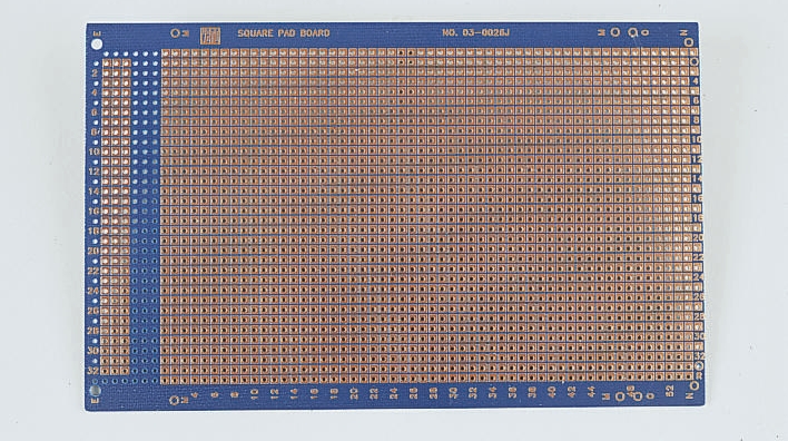 Vero Technologies Single Sided Photoresist Board FR4 With 52 x 86 1.02mm Holes, 2.54 x 2.54mm Pitch, 233.4 x 160 x 1.6mm