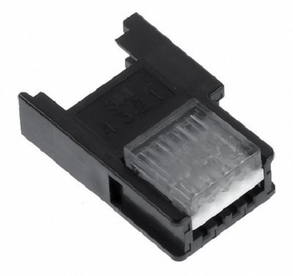 3M 373 Series Connector, 4-Way, 3A, 20 → 26 AWG Wire, IDC Termination