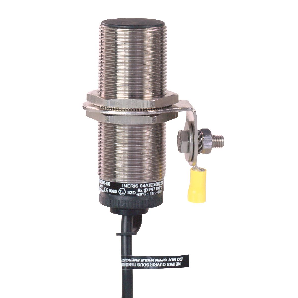 Telemecanique Sensors Inductive Threaded Barrel Proximity Sensor, M30, 10 mm Detection, 2-Wire NC, 24 → 210 V,
