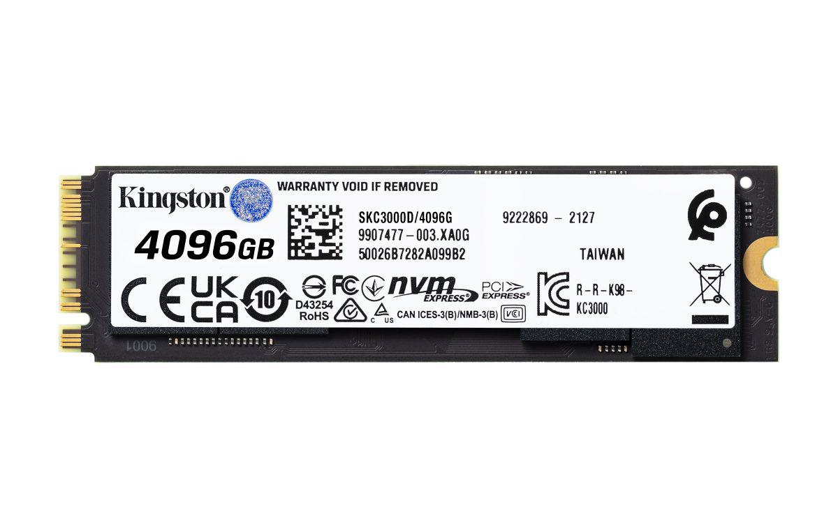 Kingston KC3000 M.2 (2280) 4.1 TB Internal SSD