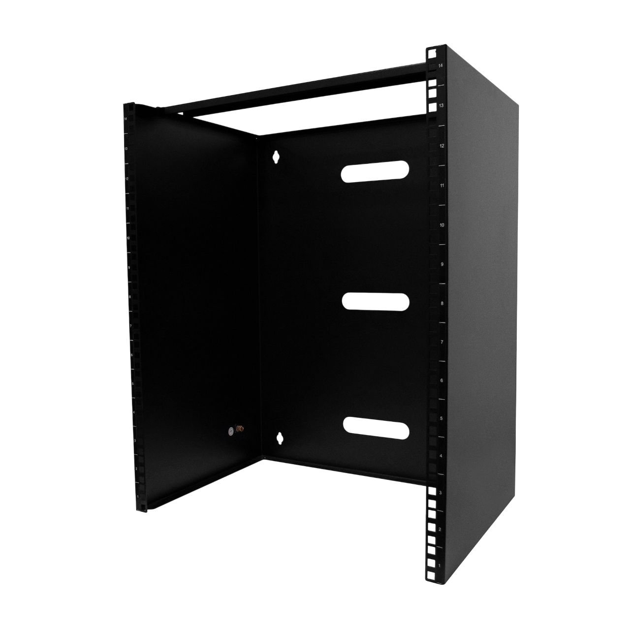 StarTech.com RACK Series Black 14U Steel Server Rack , with 2-Post Frame 50 x 35.5 x 32.5cm