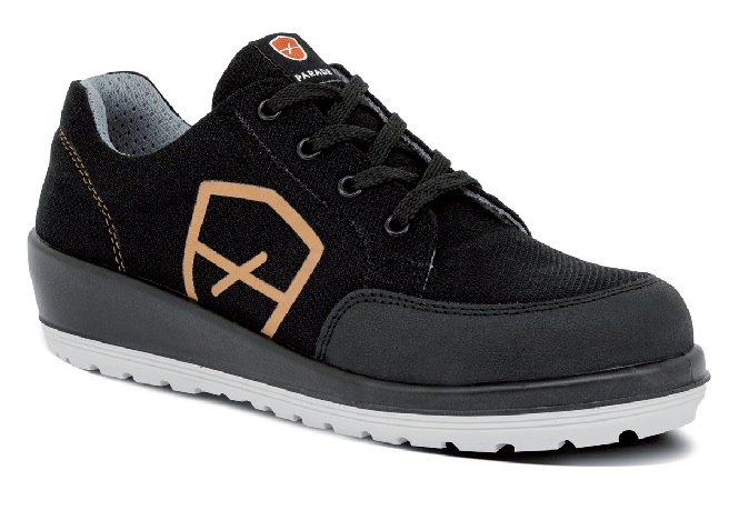 Parade BETTIE Women's Black Stainless Steel Toe Capped Safety Trainers, UK 8, EU 42
