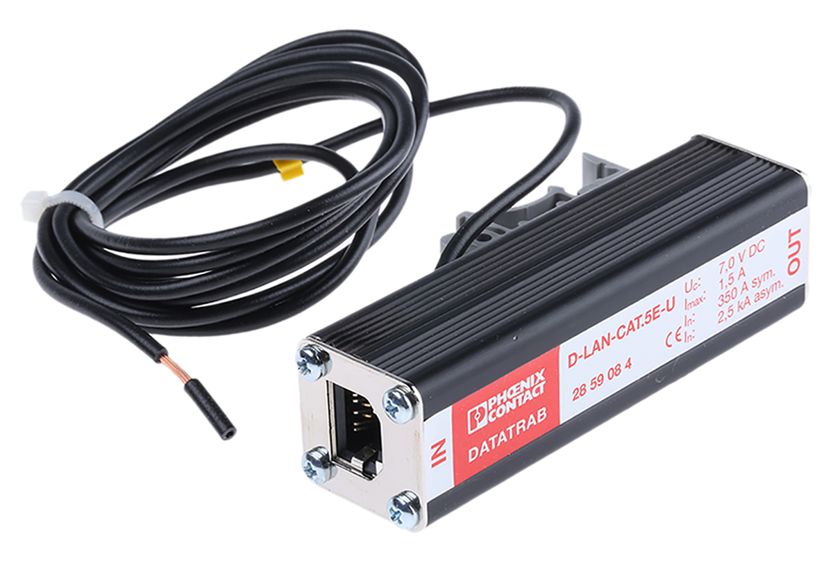 Phoenix Contact D-LAN-CAT.5E-U Series RJ45 Female Adapter, Cat5e