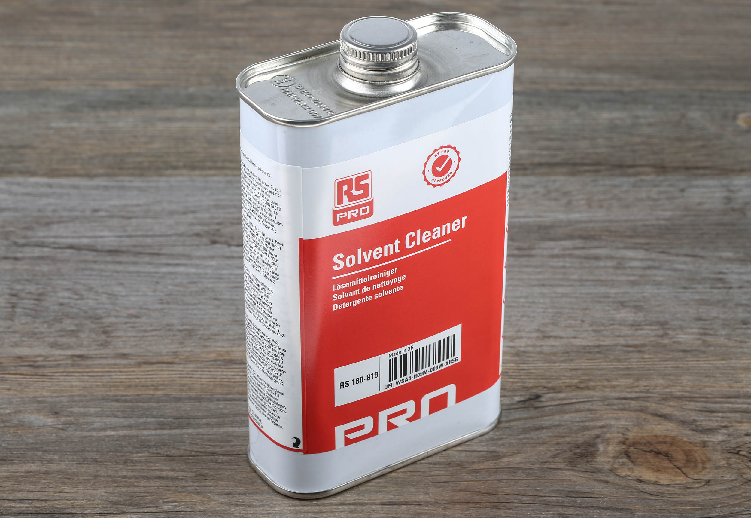RS PRO Circuit Board Cleaner 500 ml Tin