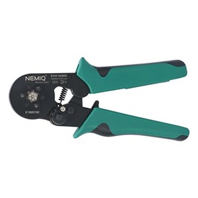 NEMIQ EHX EHX 00860 Mechanical Ratcheting Crimp Tool for Cable End Sleeves