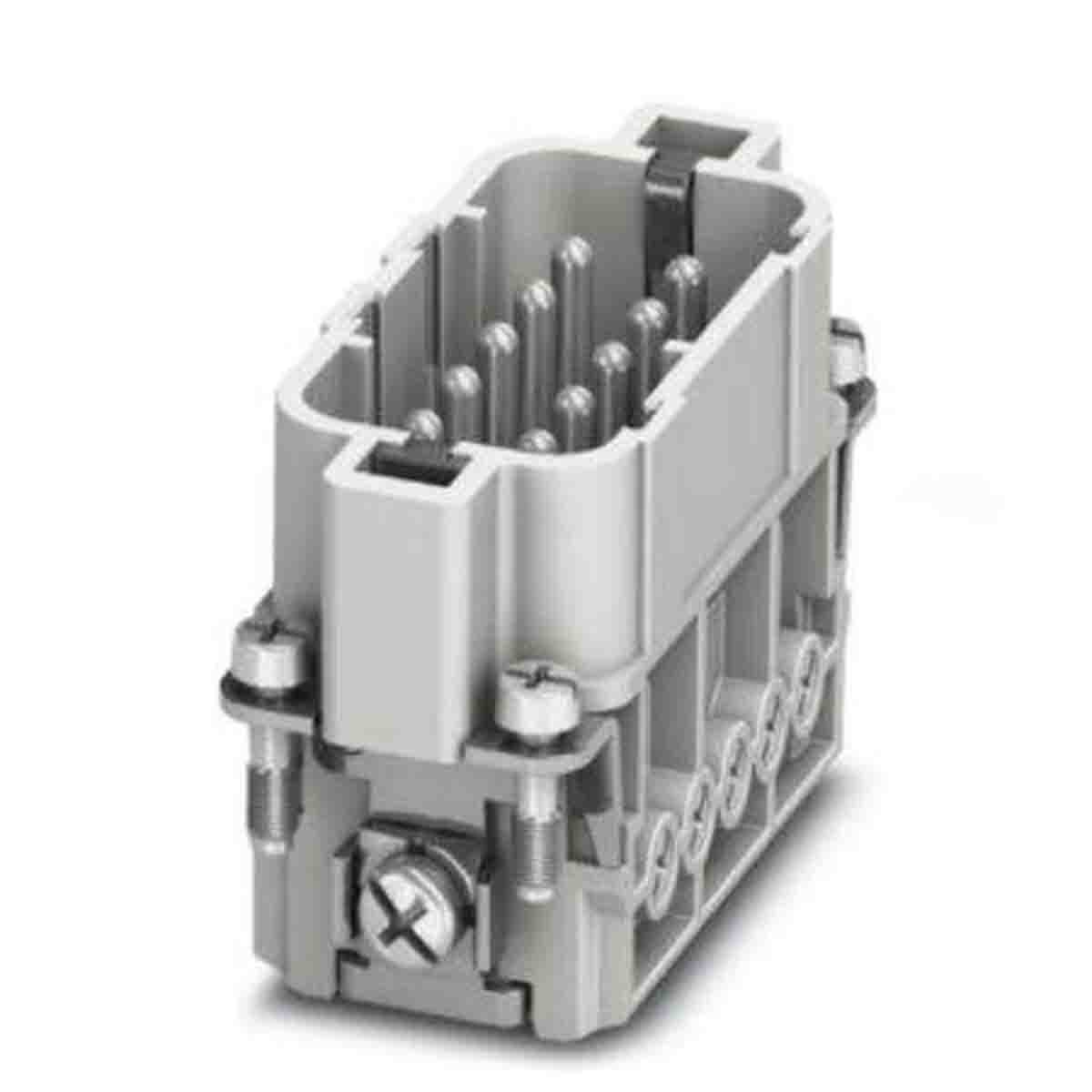 Phoenix Contact Heavy Duty Power Connector Module, 16A, Male, HC Series, 10 Contacts
