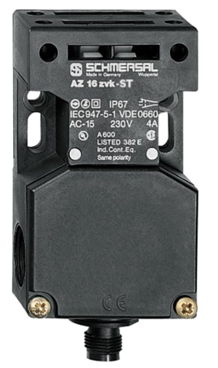 Schmersal AZ 16 Safety Interlock Switch, Keyed Actuator Included, Glass Fibre Reinforced Thermoplastic