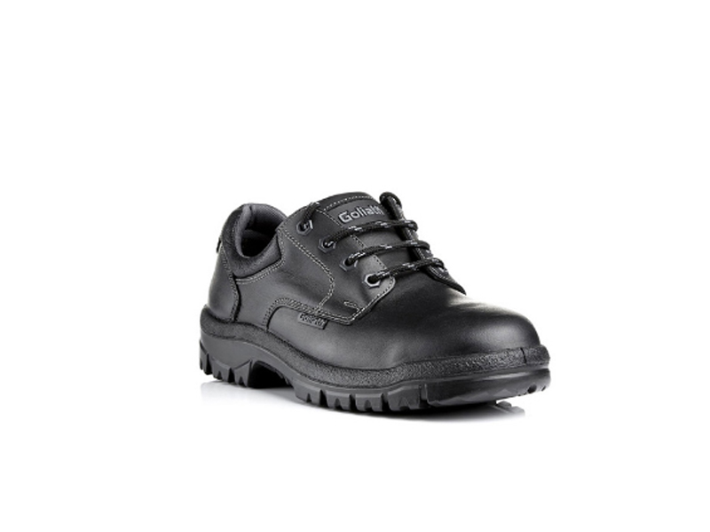Goliath SDR16SI Black Steel Toe Capped Safety Shoe, UK 7, EU 41