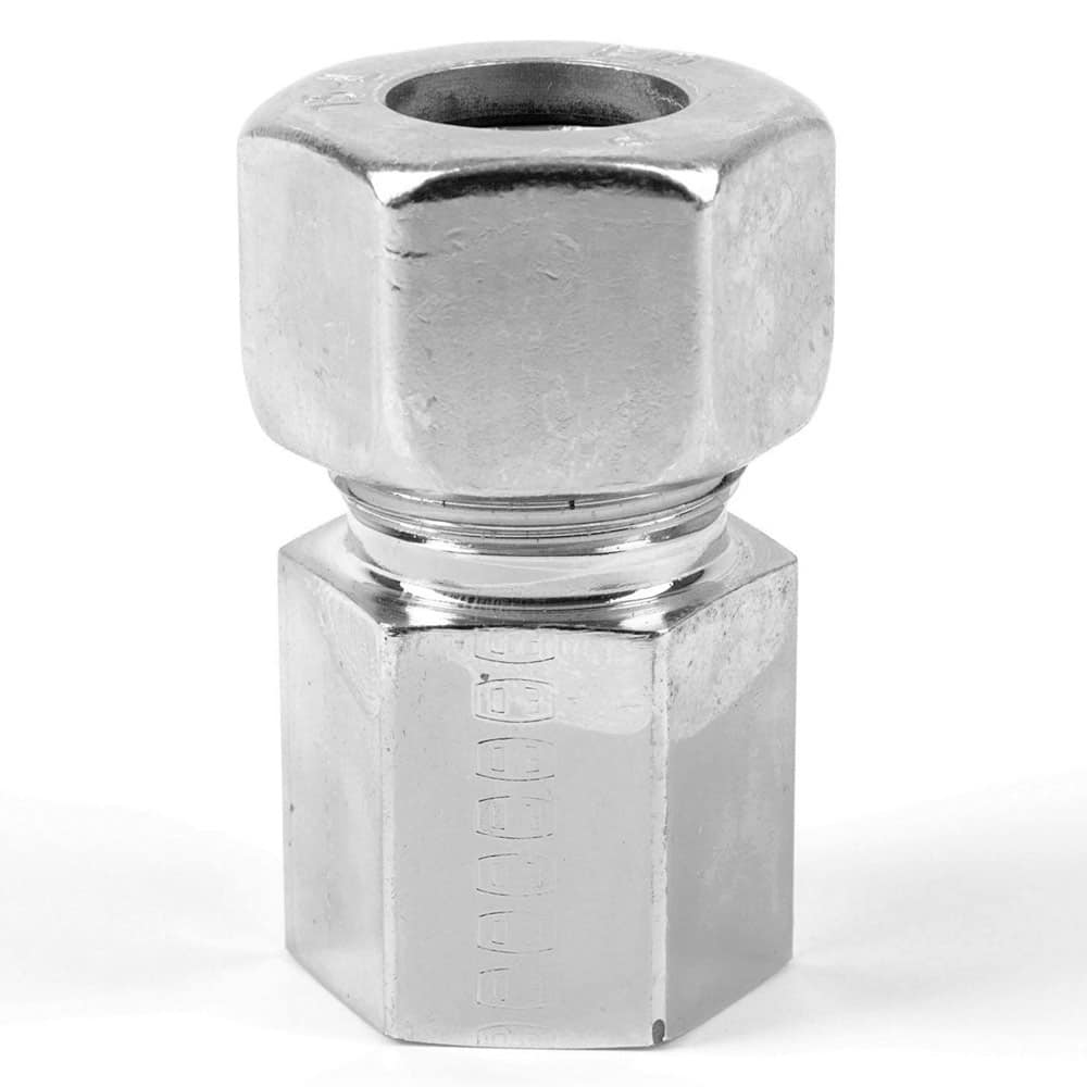 Parker Straight Tube to Port Male 24° DIN Cone to Female BSPP, GAI18LRCFX