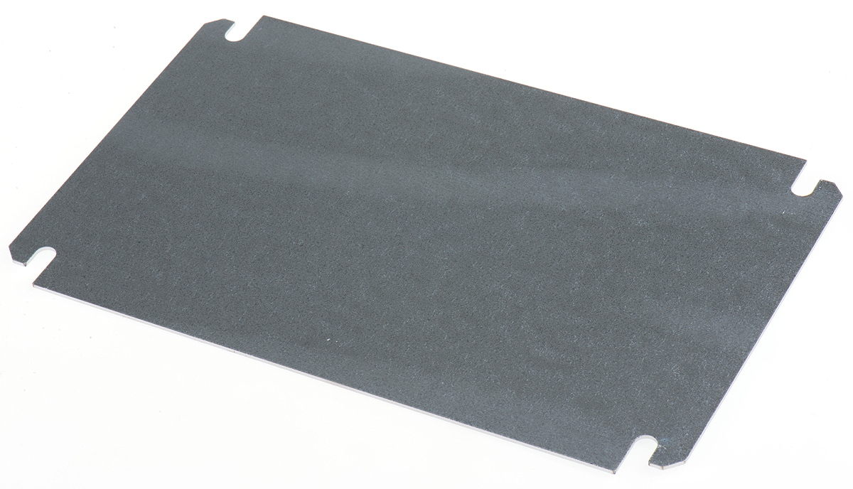 Fibox Metal Mounting Plate, 148mm H, 1.5mm W, 238mm L for Use with EK Series