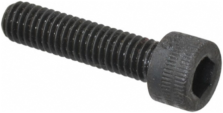 Holo-Krome Black, Self-Colour Steel Hex Socket Cap Screw, DIN 912, M6 x 25mm