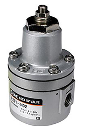 SMC 2/2 Pneumatic Manual Control Valve IL Series, NPT 1/4, 1/4, III B