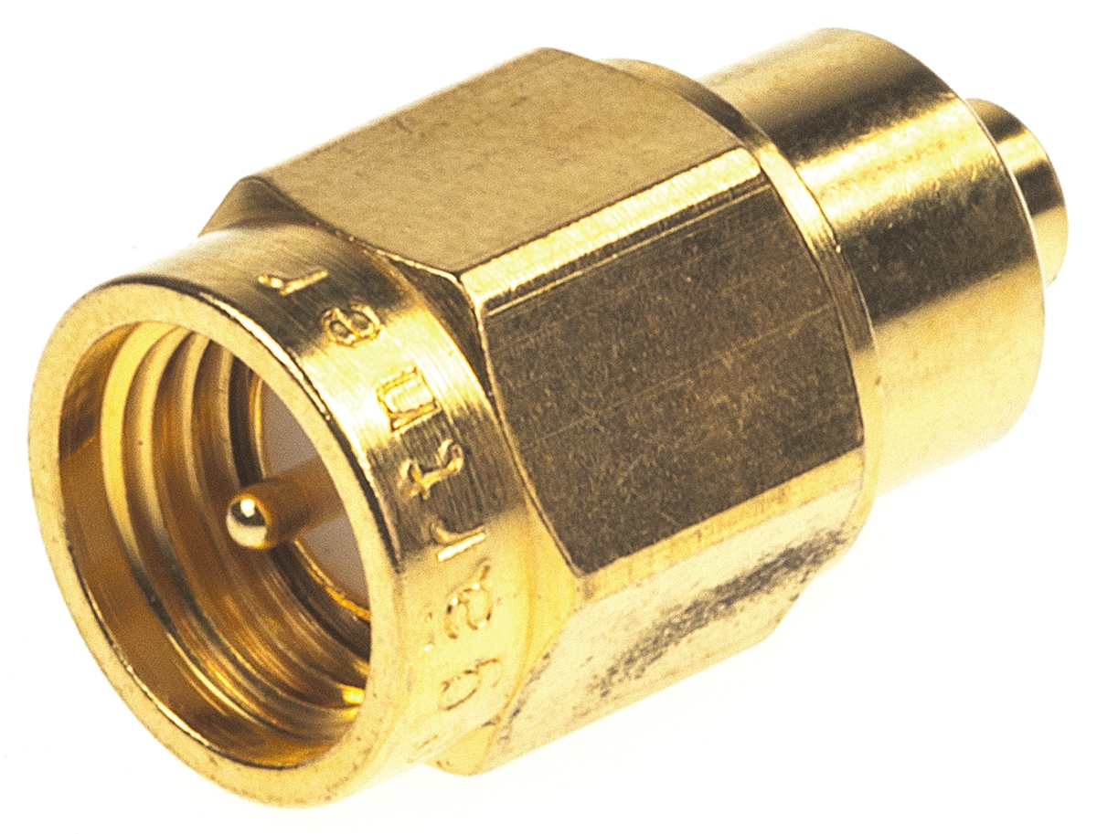 Telegartner 50Ω Straight SMA RF Terminator, 0 → 6GHz, 1W Average Power Rating