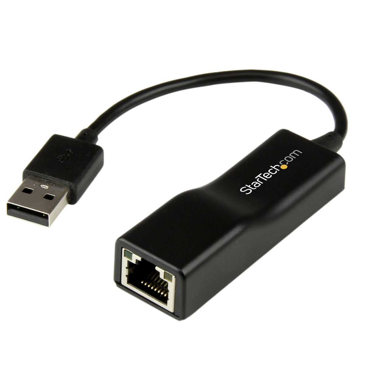 StarTech.com Port USB Ethernet Adapter USB 2.0 USB A to RJ45 10/100Mbit/s Network Speed
