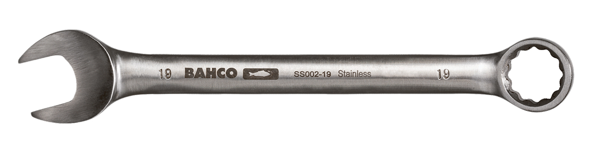 Bahco Combination Spanner, 32mm, Metric, Double Ended, 245 mm Overall