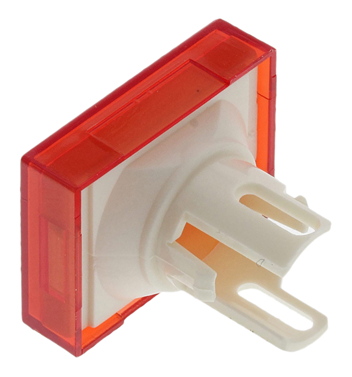 Omron Red Rectangular Push Button Lens