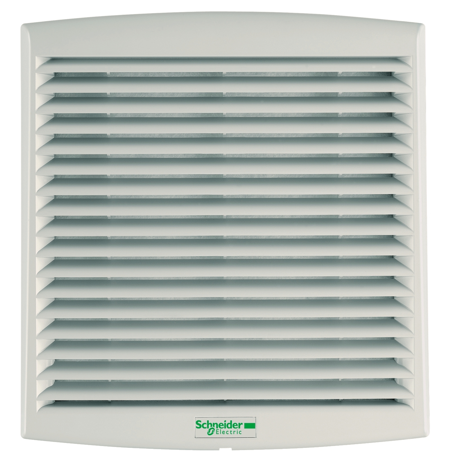 Schneider Electric Grey Injected Thermoplastic (ASA PC) Vent Grille, 137 x 117 x 49mm