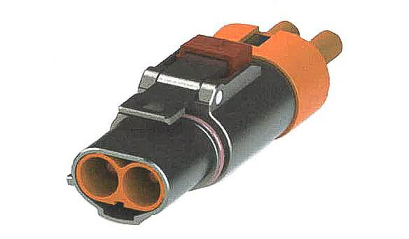 Amphenol Industrial Powerlok Connector, 2 Way, 60A, Female to Male, PL182, Cable Mount, 1.0 kV