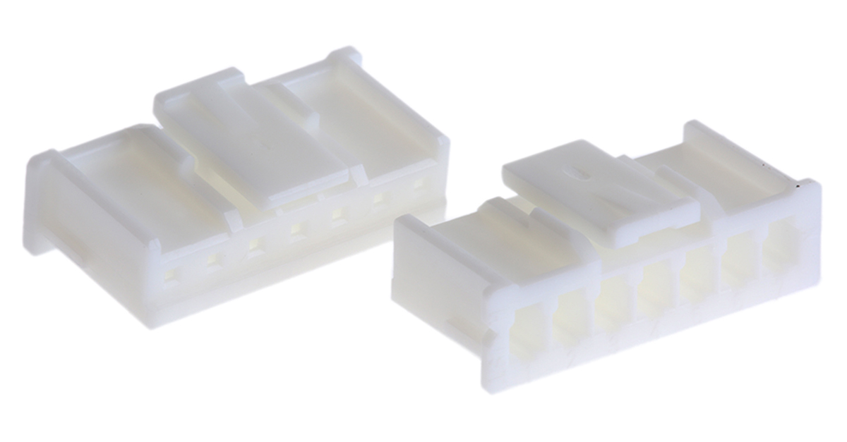 JST, XA Female Connector Housing, 2.5mm Pitch, 7 Way, 1 Row