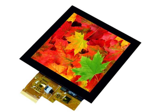 Display Visions EA TFT040-77AITC TFT LCD Colour Display / Touch Screen, 4in, 720 x 720pixels