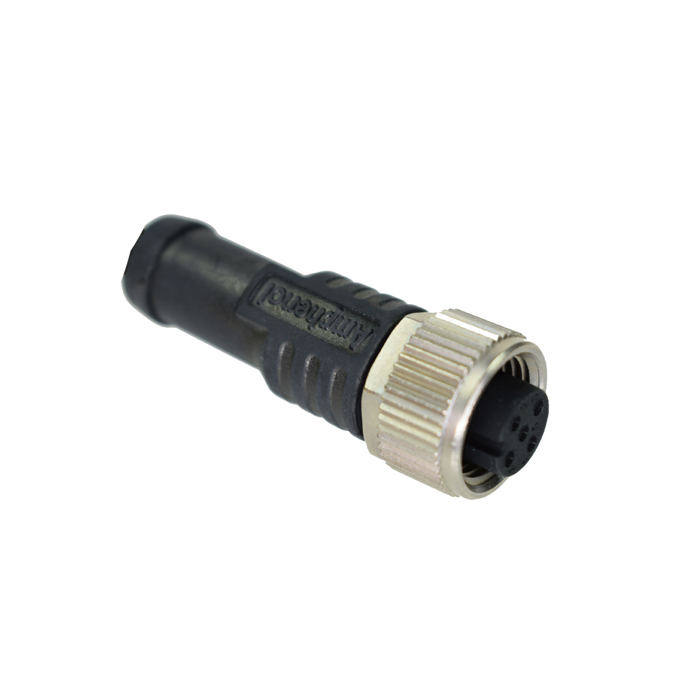 Amphenol Industrial Female 17 way M12 to Free End Sensor Actuator Cable, 1 m
