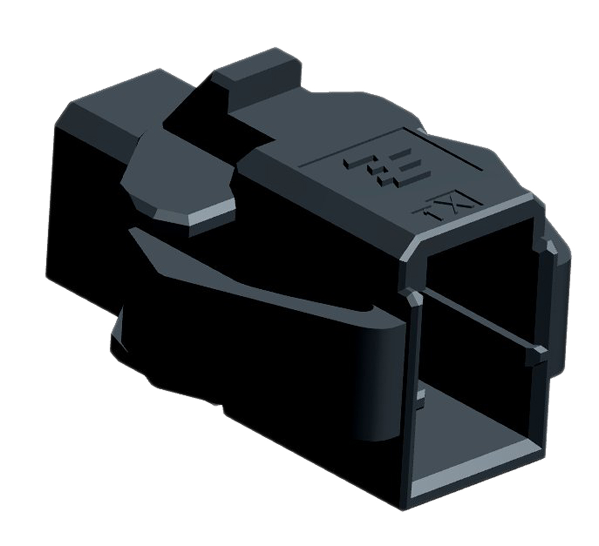 TE Connectivity, Dynamic 1000 Male Connector Housing, 2.5mm Pitch, 4 Way, 2 Row