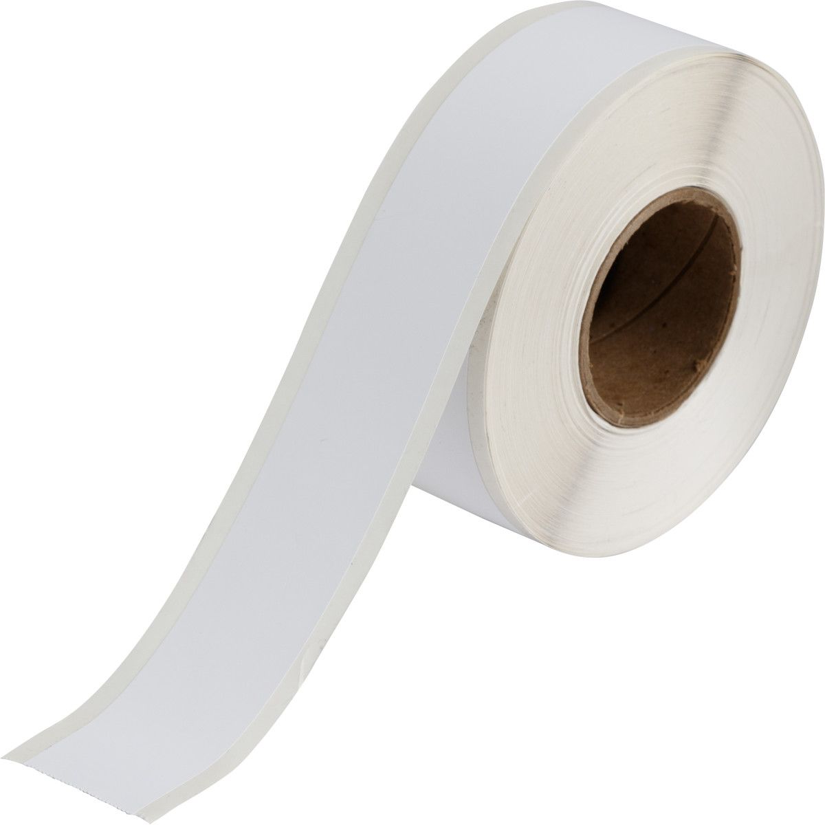 Brady B-2569 on White Label Printer Tape, 30.48 m Length, 28.58 mm Width