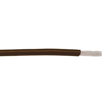 Alpha Wire Hook-up Wire PVC Series Brown 1.3 mm² Hook Up Wire, 16 AWG, 1/1.29 mm, 30m, PVC Insulation, 3057/1 BR005