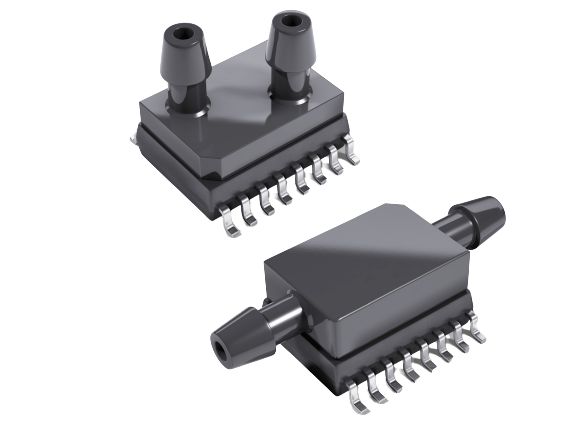 TE Connectivity Differential Pressure Sensor, 125Pa Operating Max, PCB Mount, 16-Pin, 7kPa Overload Max, SOIC