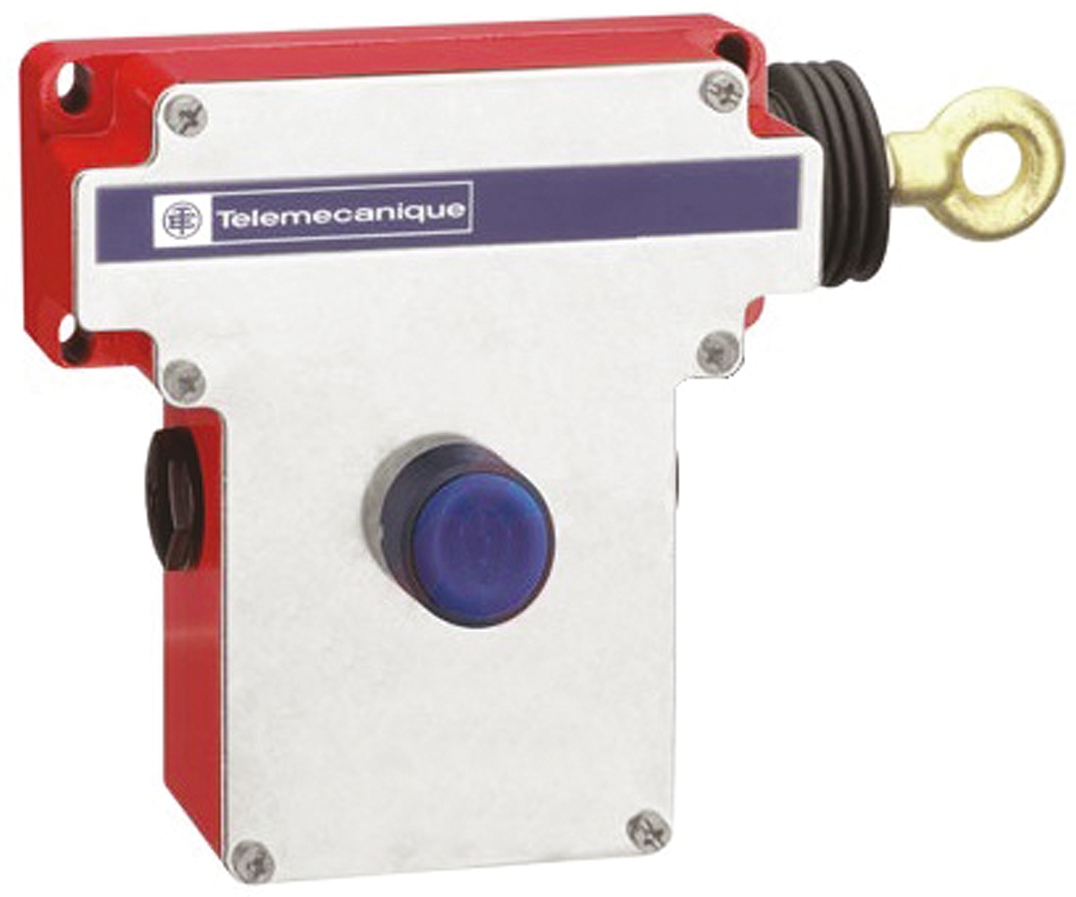 Telemecanique Sensors XY2-CE Rope Pull Switch, 50m, NO/NC, Right Side