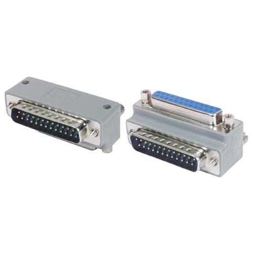 L-Com D Sub Adapter Male 25 Way D-Sub to Female 25 Way D-Sub