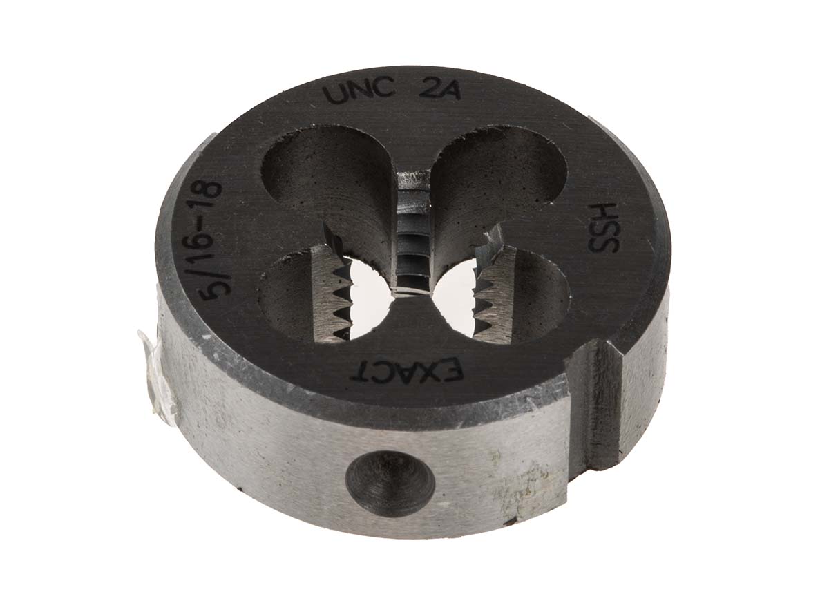 EXACT Thread Die, 5/16-18, 25mm od