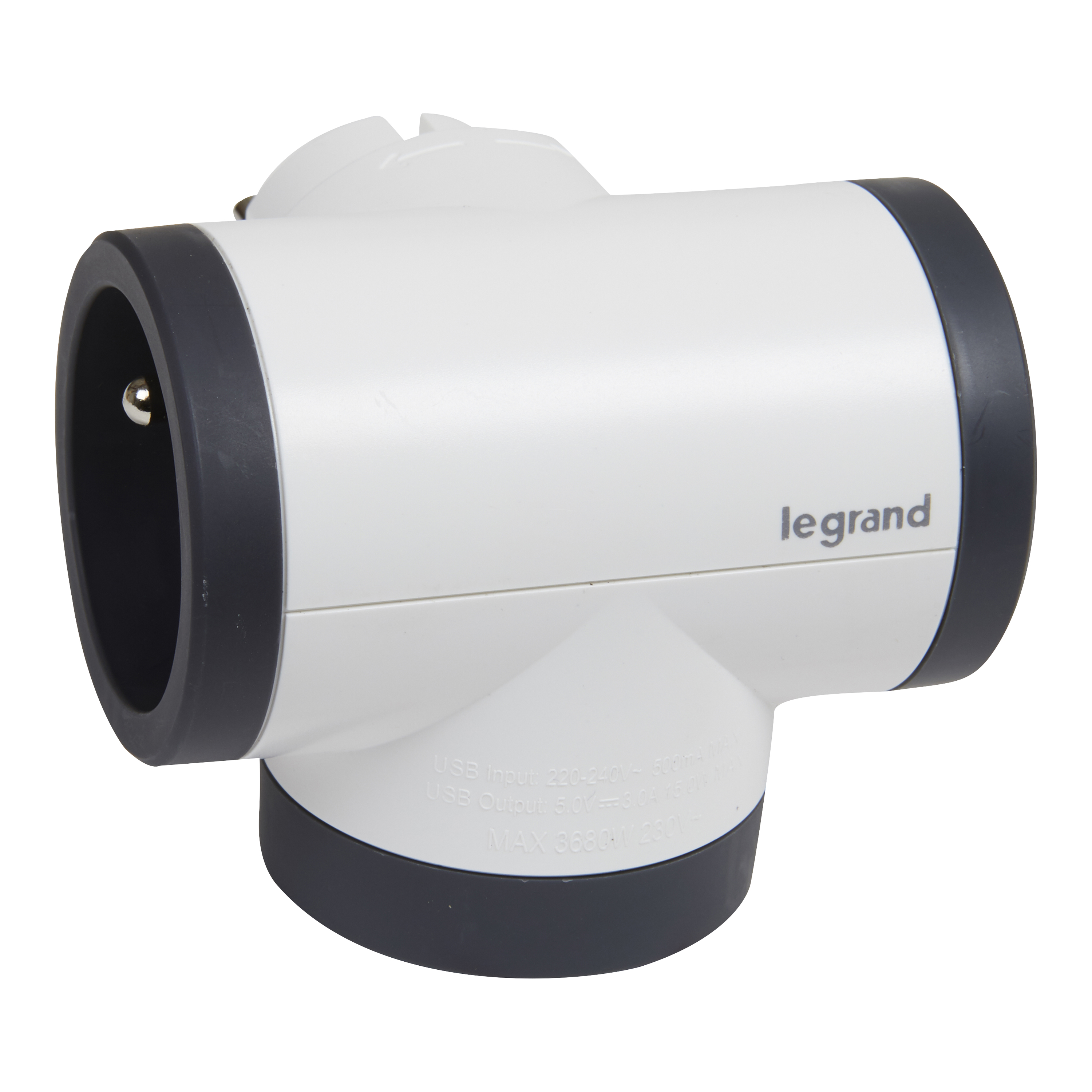 Legrand French / German Multi Outlet Plug, 16A, Plug-In