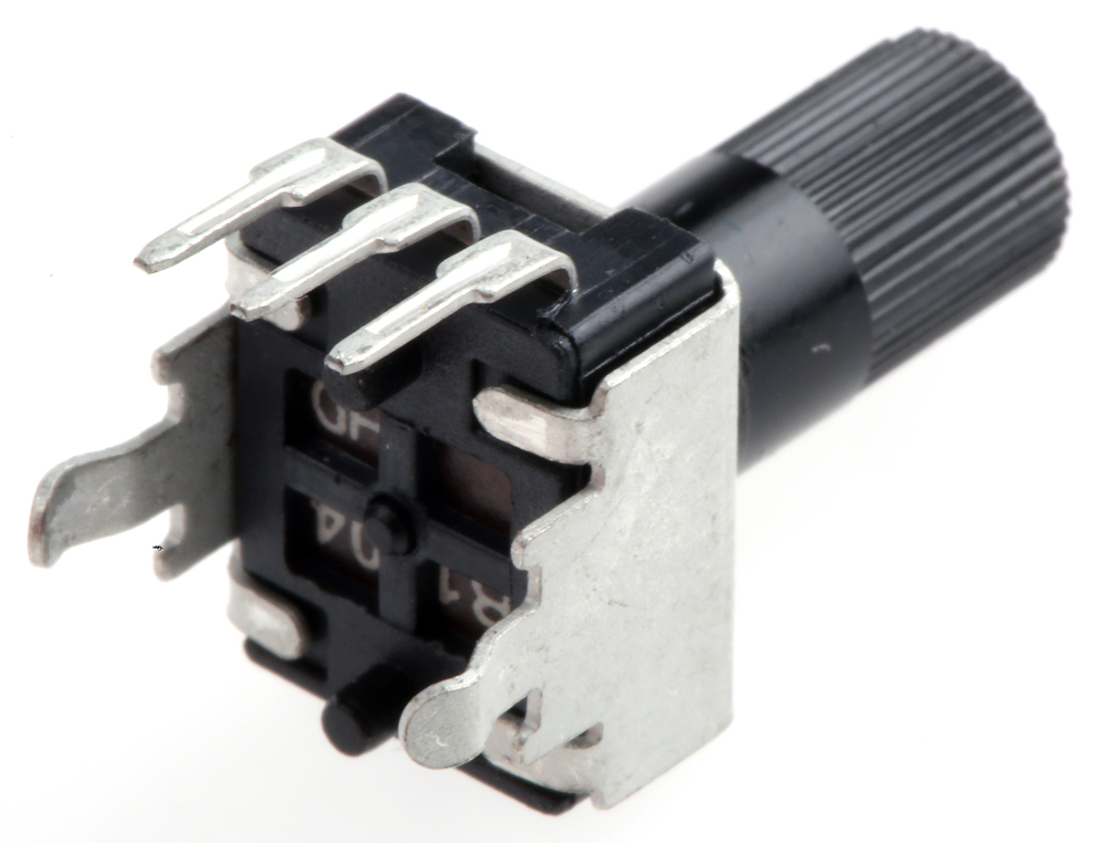 Bourns PTV09 100kΩ Rotary Potentiometer 1-Gang, Panel Mount (Through Hole), PTV09A-4020U-B104