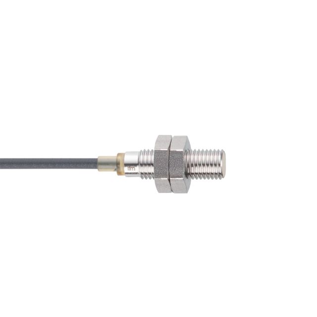 ifm electronic Inductive Threaded Barrel Proximity Sensor, M8, 3 mm Detection NO, 10 → 30 V dc