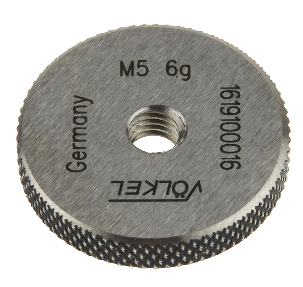 Volkel M5 x 0.8 Ring Thread Gauge Ring Gauge, 0.8mm Pitch Diameter