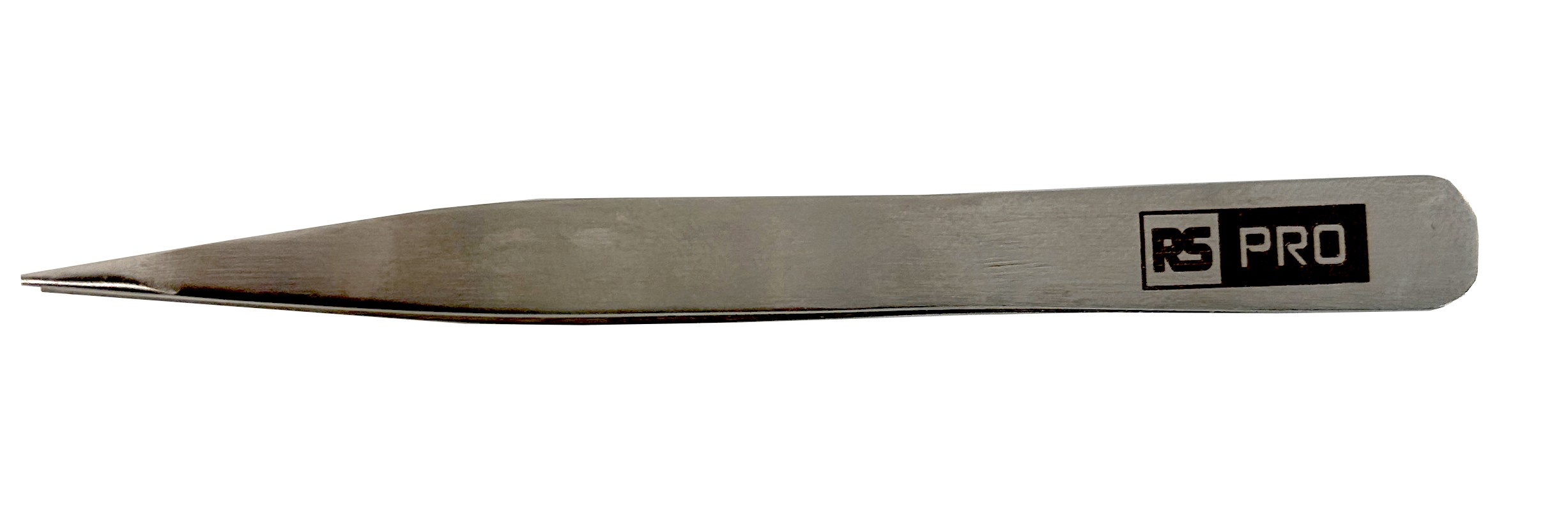 RS PRO 100mm, Low Carbon Austenitic Steel, Very Fine, Tweezer