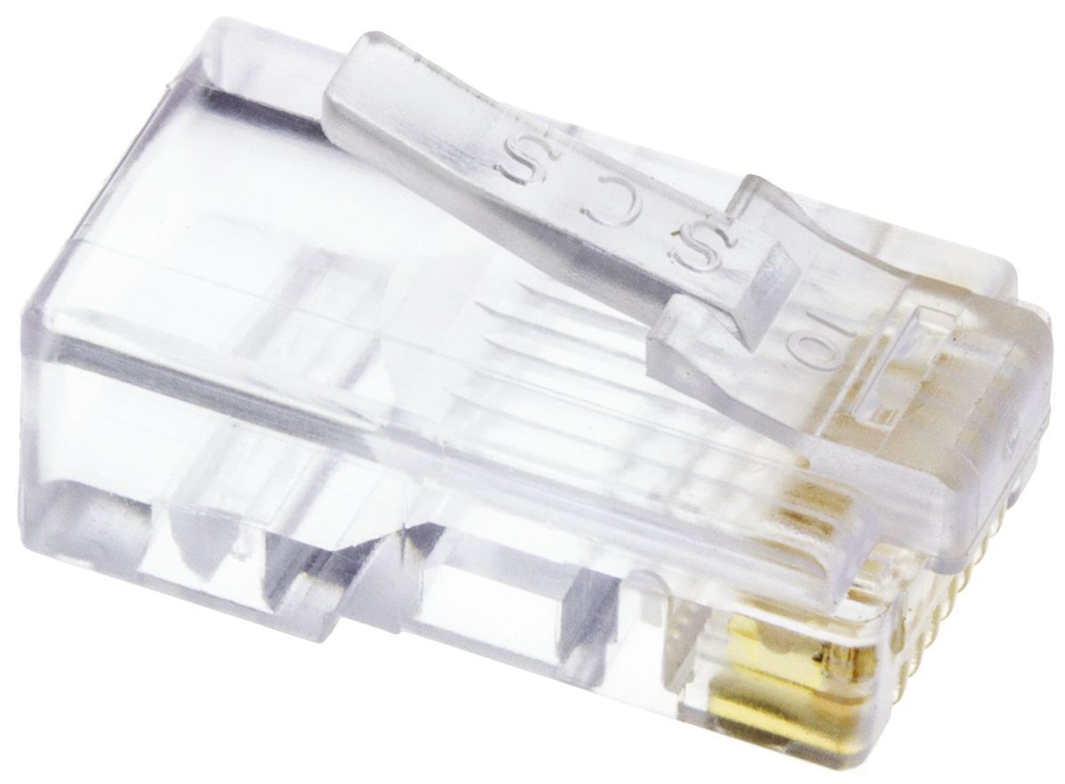 Bel-Stewart 940-SP Series Male RJ45 Connector, Cable Mount Straight 1 Port 8 -Way