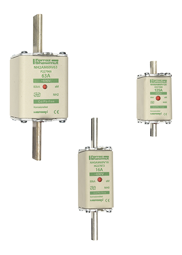 Mersen 20A NH Fuse, NH000, 690V ac